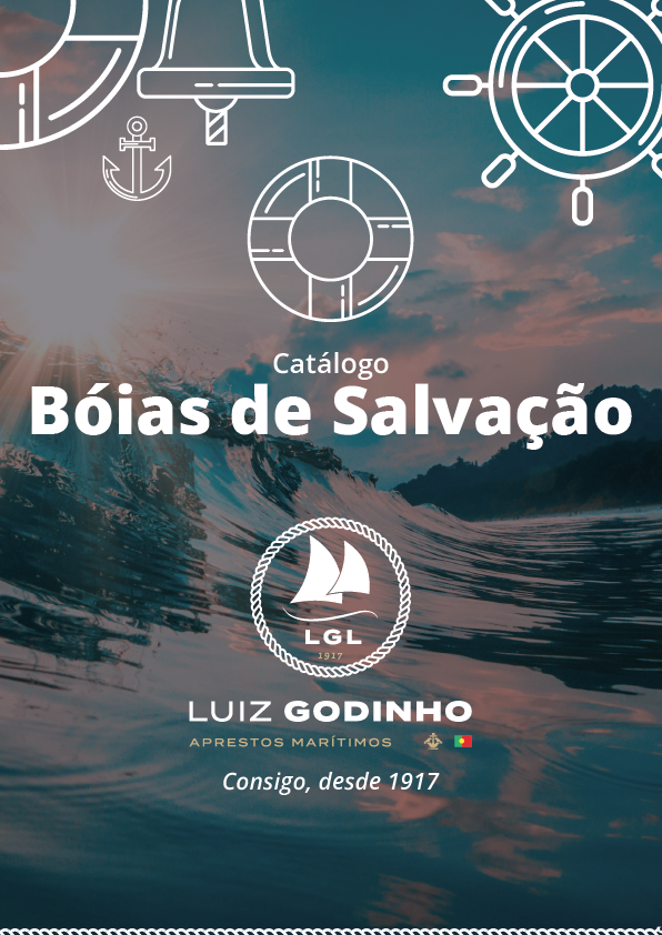 Fotografia de capa do catálogo de Bóias de Salvação