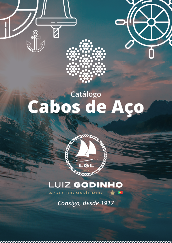 Fotografia de capa do catálogo de Cabos de aço