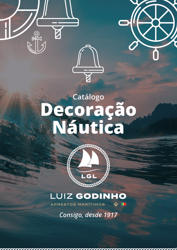 Fotografia de capa do catálogo de Decoração Náutica