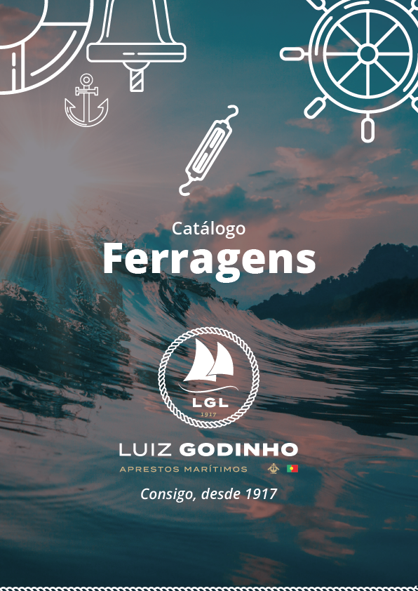 Fotografia de capa do catálogo de Ferragens